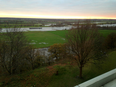 The view over the Rhine from my hotel room